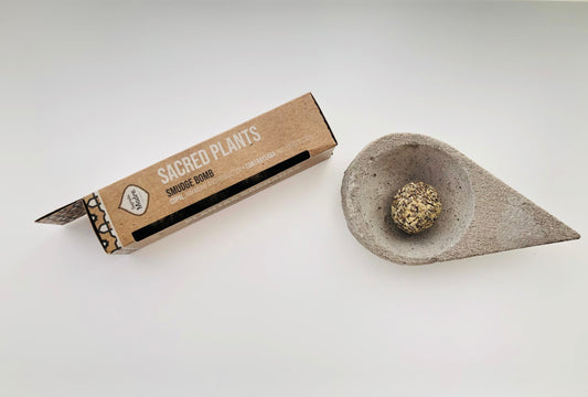 Bombitas Sagrada Madre de Plantas Sagradas para limpieza profunda, sahumerio activado de purificación espiritual con hierbas naturales para transmutar energías negativas en el hogar.