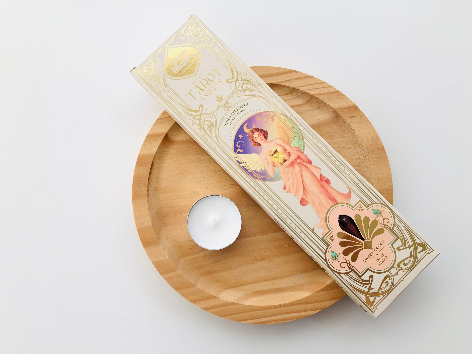 Incienso sagrada madre aroma dulce cacao